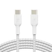 Belkin BOOST CHARGE™ USB-C/USB-C kabel, 2 m, bel - trpežen