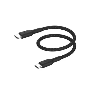 Belkin BOOST CHARGE™ USB-C/USB-C kabel, 15 cm, črn - vzdržljiv