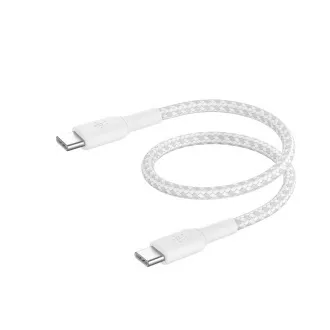 Belkin BOOST CHARGE™ USB-C/USB-C kabel, 15 cm, bel - Trajen