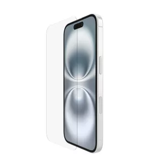 Belkin SCREENFORCE™ Invisiglass Protimikrobno zaščitno steklo za iPhone 16 / 15 / 14 Pro
