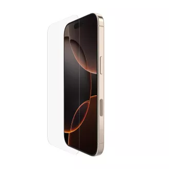 Belkin SCREENFORCE™ Invisiglass Protimikrobno zaščitno steklo za iPhone 16 Pro