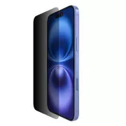 Belkin SCREENFORCE™ Invisiglass Privacy Anti-Microbial zaščitno zasebno steklo za iPhone 16 Plus / 15 Plus / 14 Pro Max