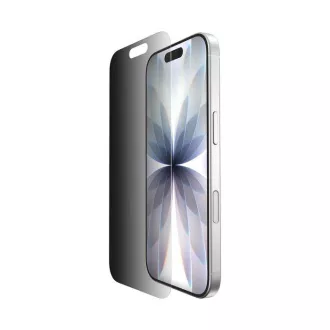 Belkin SCREENFORCE™ Invisiglass Privacy Anti-Microbial zaščitno zasebno steklo za iPhone 17 / 16 Pro