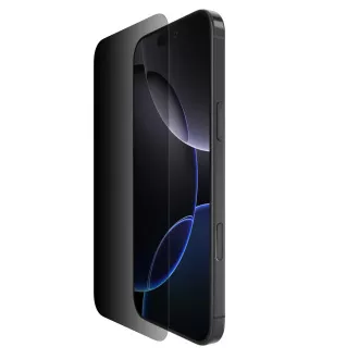 Belkin SCREENFORCE™ Invisiglass Privacy Anti-Microbial zaščitno zasebno steklo za iPhone 16 Pro Max