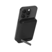 Belkin BOOST CHARGE™ Qi2 magnetna brezžična napajalna baterija s stojalom, 8000 mAh, 15 W, črna