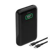 Belkin BOOST CHARGE™ USB-C Power Delivery PowerBank, 20000 mAh, 65 W, z zaslonom, črna