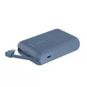 Belkin BOOST CHARGE™ USB-C Power Delivery PowerBank z integriranim kablom USB-C, 10000 mAh, 20 W, modra
