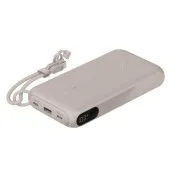Belkin BOOST CHARGE USB-C Power Delivery prenosna baterija z zaslonom, 20000 mAh, 20 W, peskasta