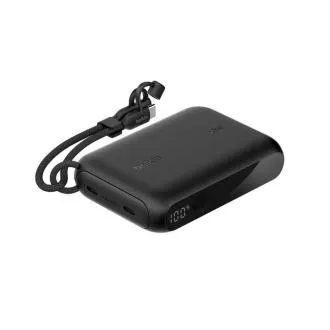 Belkin BOOST CHARGE USB-C Power Delivery prenosna baterija z zaslonom, 10.000 mAh, 20 W, črna Belkin BOOST CHARGE USB-C Power Delivery prenosna baterija z zaslonom, 10.000 mAh, 20 W, črna