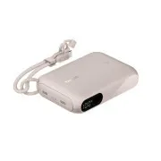 Belkin BOOST CHARGE USB-C Power Delivery prenosna baterija z zaslonom, 10.000 mAh, 20 W, peskasta