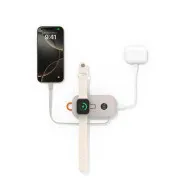 Belkin BOOST CHARGE PRO Brezžično polnjenje za Apple Watch   USB-C PowerBank, 10.000 mAh, peskasta