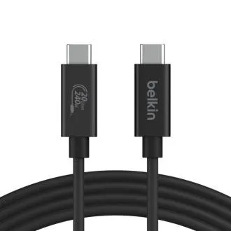 Belkin CONNECT USB4 kabel 240 W, 20 Gb/s, 2 m