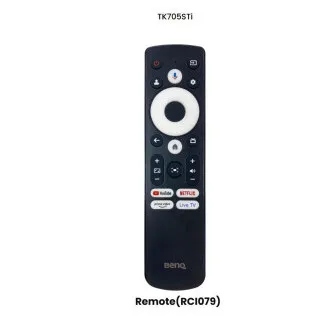 BenQ DLP projektor TK705STi 4K UHD 3840x2160/3000 ANSI lm/600 000:1/HDMI/USB-A/USB-C/Jack/BT/Wi-Fi/zvočniki/Google TV   Android 11