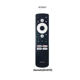 BenQ DLP projektor TK705STi 4K UHD 3840x2160/3000 ANSI lm/600 000:1/HDMI/USB-A/USB-C/Jack/BT/Wi-Fi/zvočniki/Google TV   Android 11