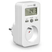 CONNECT IT PowerMeter merilnik porabe energije, zaslon, otroška varovalka
