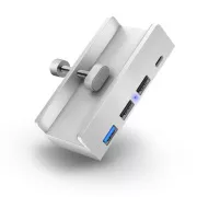 CONNECT IT USB DeskHub 4v1 za namizni računalnik, SREBRNO