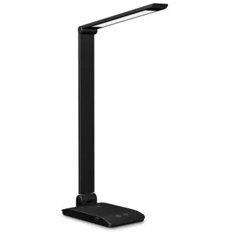 CONNECT IT BRIGHT LED namizna svetilka, vdolbina USB-A, Črna