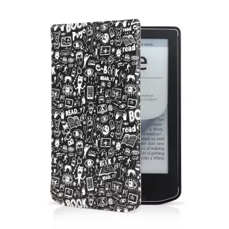 CONNECT IT Kovček Doodle za PocketBook 629/634, DOODLE-BLACK CONNECT IT Kovček Doodle za PocketBook 629/634, DOODLE-BLACK