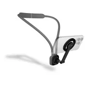 CONNECT IT MagSafe POV magnetno vratno držalo za telefon SIVA