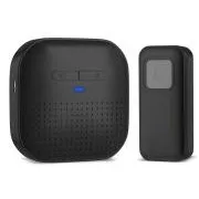 CONNECT IT DOORBELL 2 brezžični zvonec na baterije, ČRN