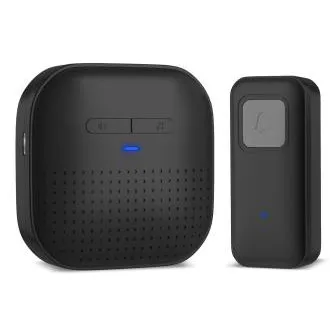 CONNECT IT DOORBELL 2 brezžični zvonec na baterije, ČRN CONNECT IT DOORBELL 2 brezžični zvonec na baterije, ČRN