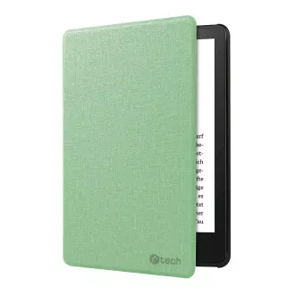 C-TECH PROTECT etui za Amazon Kindle TOUCH 2024, funkcija WAKE/SLEEP, trda vezava, AKC-22, matcha