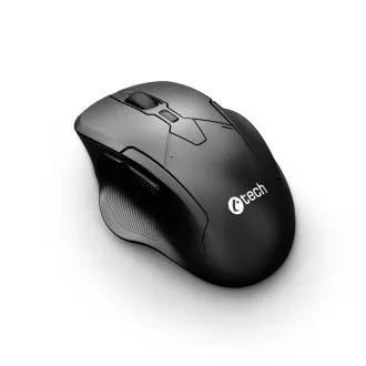 Miška C-TECH WLM-17 Dual mode, brezžična, BT 5.0 2,4 GHz, 1600 DPI, 6 gumbov, USB nano sprejemnik, črna Miška C-TECH WLM-17 Dual mode, brezžična, BT 5.0 2,4 GHz, 1600 DPI, 6 gumbov, USB nano sprejemnik, črna