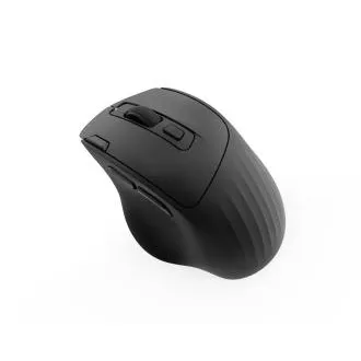 C-TECH miška WLM-23 Dual mode, brezžična, BT 5.0 2,4 GHz, 3200 DPI, 7 gumbov, USB nano sprejemnik, črna C-TECH miška WLM-23 Dual mode, brezžična, BT 5.0 2,4 GHz, 3200 DPI, 7 gumbov, USB nano sprejemnik, črna