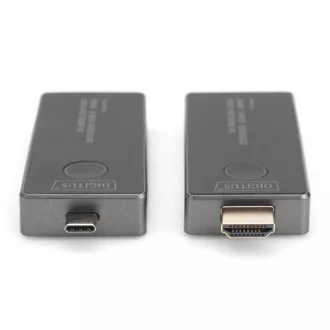 DIGITUS DS-55324 Brezžični video podaljšek 4K, 30 m (USB-C - HDMI) DIGITUS DS-55324 Brezžični video podaljšek 4K, 30 m (USB-C - HDMI)
