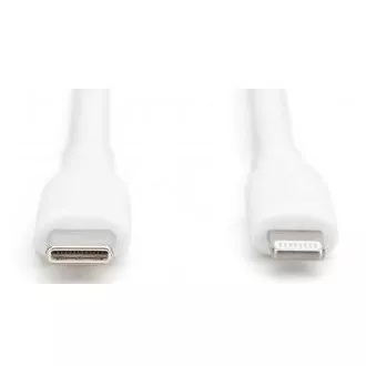 Digitus USB-C Silikonski polnilni kabel, USB-A - USB-C 2m, USB 2.0, 60W, črn