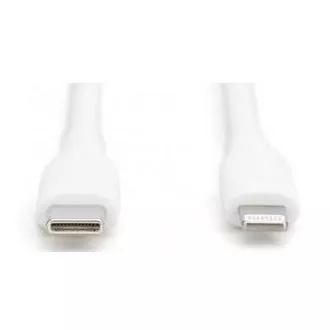 Digitus USB-C Silikonski polnilni kabel, USB-A - USB-C 2m, USB 2.0, 60W, črn