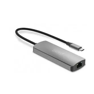 DIGITUS Video podaljšek, USB-C - HDMI, 4K/120Hz CAT6, 30 m