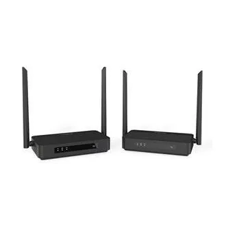Komplet brezžičnega HDMI KVM podaljševalnika DIGITUS 4K/60 Hz, 100 m, črn Komplet brezžičnega HDMI KVM podaljševalnika DIGITUS 4K/60 Hz, 100 m, črn