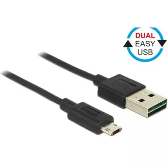 Delock kabel EASY-USB 2.0 tip A moški > EASY-USB 2.0 tip Micro-B moški črn 0,2 m Delock kabel EASY-USB 2.0 tip A moški > EASY-USB 2.0 tip Micro-B moški črn 0,2 m