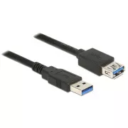Delock Podaljševalni kabel USB 3.0 tip A moški > USB 3.0 tip A ženski 3,0 m črn
