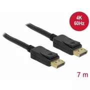 Delock Displayport 1.2 moški > Displayport moški 4K 60 Hz 7 m