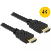 Delock Hitri kabel HDMI z ethernetom - HDMI A moški > HDMI A moški 4K 5 m
