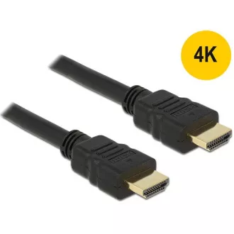 Delock Hitri kabel HDMI z ethernetom - HDMI A moški > HDMI A moški 4K 5 m