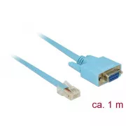 Delock Adapter RS-232 DB9 ženska > 1 x zaporedni RS-232 RJ45 moški 1 m