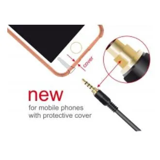 Delock kabel stereo jack 3,5 mm, 4-pinski, moški > moški, 3 m, črn Delock kabel stereo jack 3,5 mm, 4-pinski, moški > moški, 3 m, črn