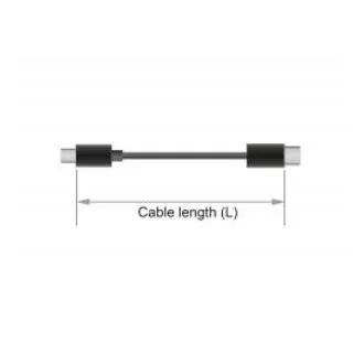 Delock kabel stereo jack 3,5 mm, 4-pinski, moški > moški, 3 m, črn Delock kabel stereo jack 3,5 mm, 4-pinski, moški > moški, 3 m, črn