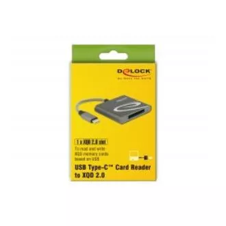 Delock Čitalnik kartic USB Type-C™ za pomnilniške kartice XQD 2.0