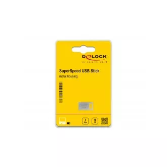 Delock Flash disk USB 3.2 Gen 1, 16 GB - kovinski pokrov Delock Flash disk USB 3.2 Gen 1, 16 GB - kovinski pokrov