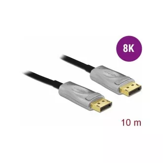 Delock Aktivni optični DisplayPort 1.4 8K kabel 10 m