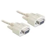 Delock serijski kabel Null modem 9 pin ženski/ženski 3 m