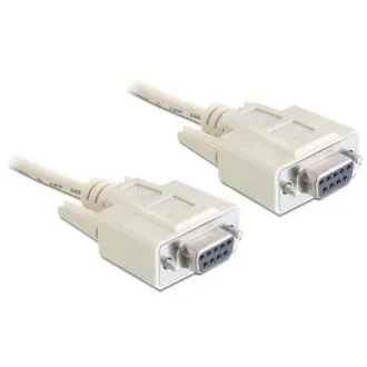 Delock serijski kabel Null modem 9 pin ženski/ženski 3 m
