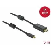 Delock kabel iz Active USB Type-C na HDMI (DP Alt Mode), 4K 60 Hz, 5 m