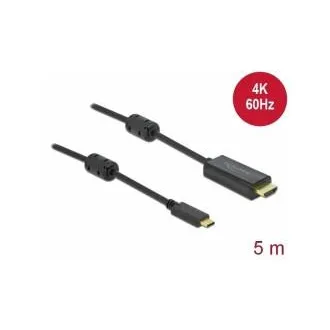 Delock kabel iz Active USB Type-C na HDMI (DP Alt Mode), 4K 60 Hz, 5 m Delock kabel iz Active USB Type-C na HDMI (DP Alt Mode), 4K 60 Hz, 5 m