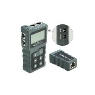 Delock LCD tester kablov RJ45 / PoE / DC Delock LCD tester kablov RJ45 / PoE / DC