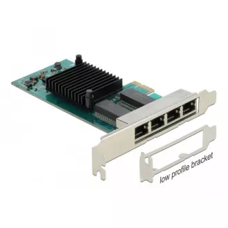 Delock PCI Express kartica za 4 x Gigabit LAN